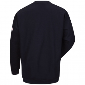 Bulwark FR SEC2NV Men\'s Midweight Pullover Crew Neck Sweatshirt