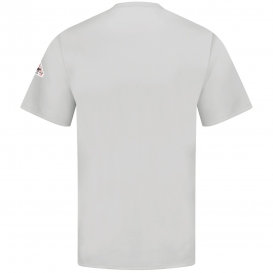 Bulwark FR SET8 Men\'s Lightweight Short Sleeve Tagless T-Shirt - EXCEL FR - 6.25oz. - Grey