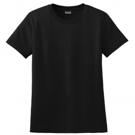 Hanes SL04 Ladies Nano-T Cotton T-Shirt - Black