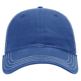 Richardson 111 Garment-Washed Trucker Cap - Royal/White