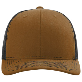 Richardson 112 Snapback Trucker Cap - Caramel/Black