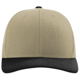 Richardson 112 Snapback Trucker Cap - Khaki/Khaki/Black