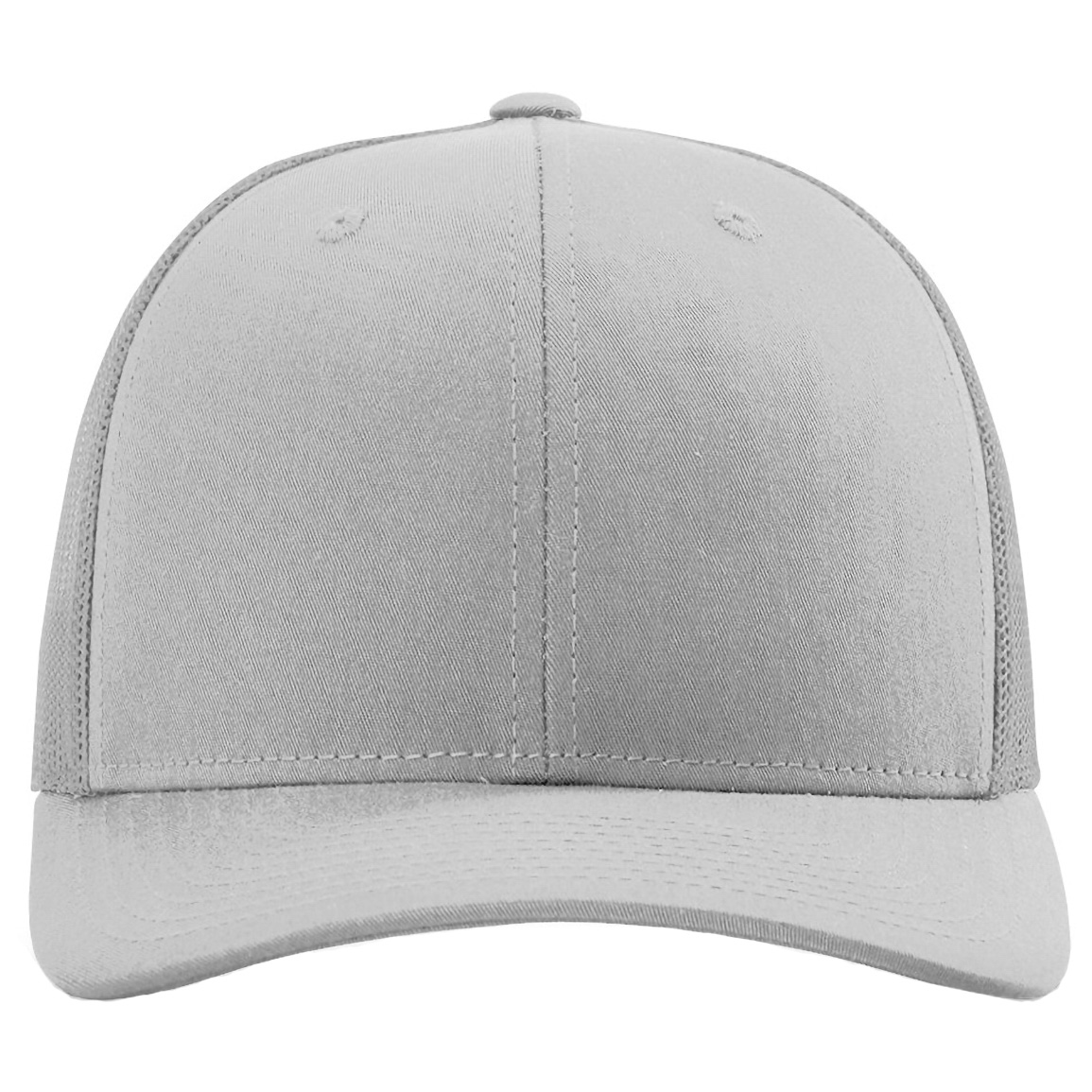 Richardson 112 Snapback Trucker Cap - Light Grey