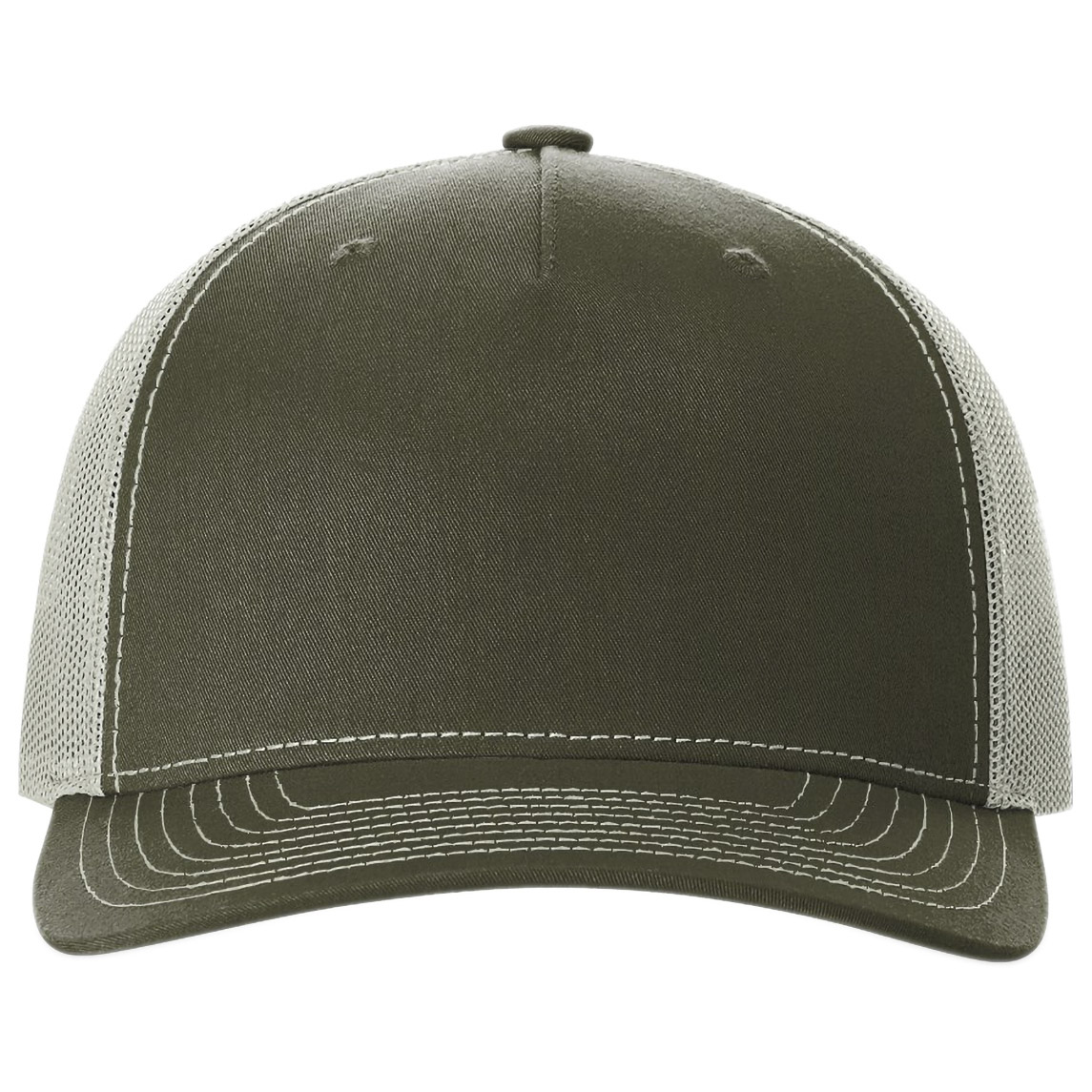 Richardson 112FP Snapback Trucker Cap - Beetle/Quarry