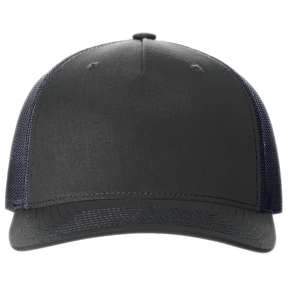 Richardson 112FP Snapback Trucker Cap - Ombre Blue/Navy