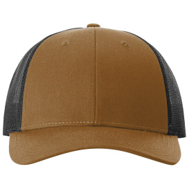 Richardson 115 Low Pro Trucker Cap - Caramel/Black
