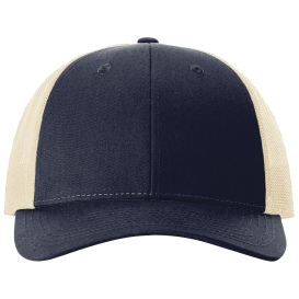 Richardson 115 Low Pro Trucker Cap - Navy/Khaki