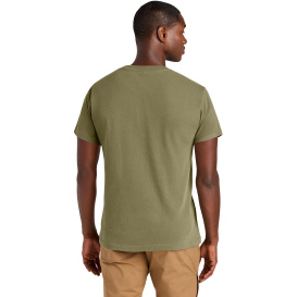 American Apparel 1301GD Unisex Heavyweight Cotton Garment-Dyed Tee - Faded Army