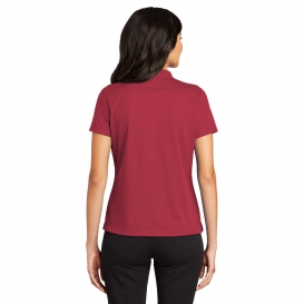 Nike 203697 Ladies Tech Basic Dri-FIT Polo - Pro Red