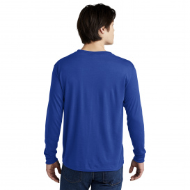 Jerzees 21LS Dri-Power 100% Polyester Long Sleeve T-Shirt - Royal