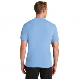 Jerzees 21M Dri-Power 100% Polyester T-Shirt - Light Blue