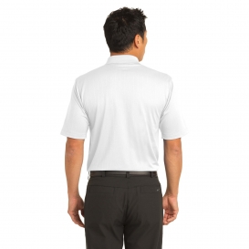 Nike 244620 Dri-FIT Textured Polo - White