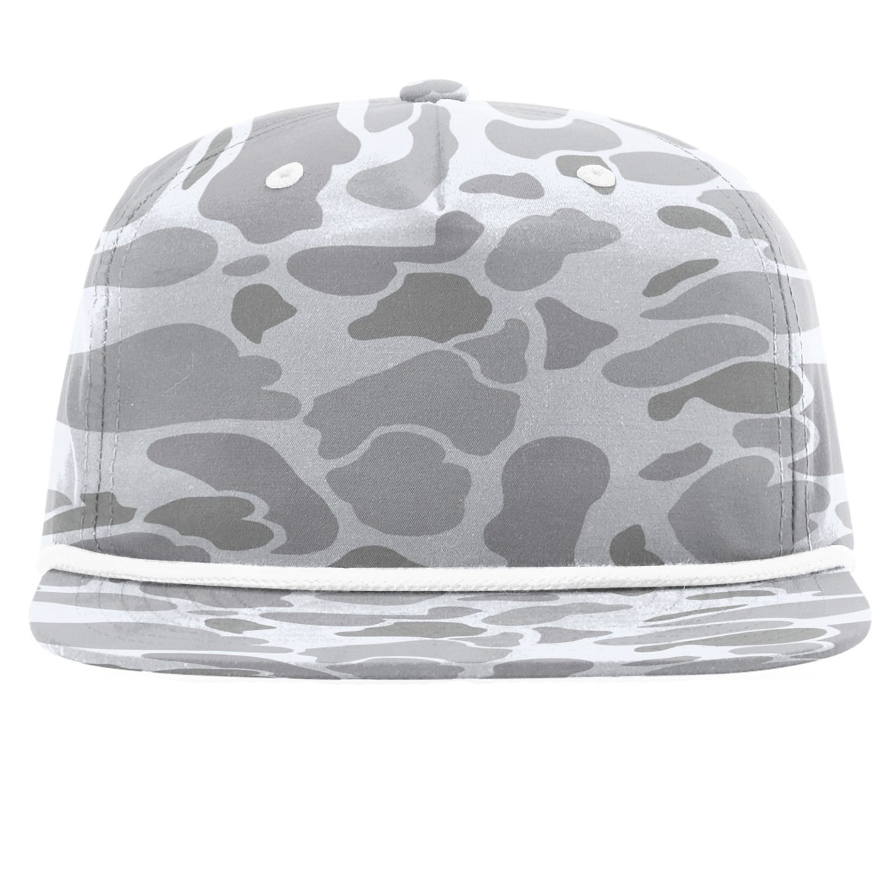 Richardson 256 Printed Umpqua Gramps Cap - Blizzard Duck Camo/White