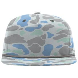 Richardson 256P Printed Umpqua Gramps Cap - Saltwater Duck Camo/Charcoal