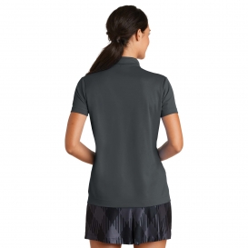 Nike 354067 Ladies Dri-FIT Micro Pique Polo - Anthracite