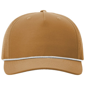 Richardson 355 Laser Perf Performance Rope Cap - Clay/White Black
