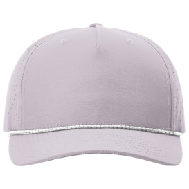 Richardson 355 Laser Perf Performance Rope Cap - Lilac/White Grey