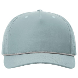 Richardson 355 Laser Perf Performance Rope Cap - Smoke Blue/Grey White