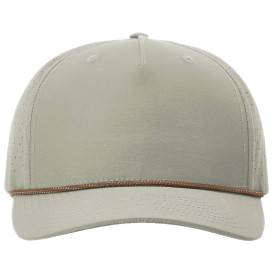 Richardson 355 Laser Perf Performance Rope Cap - Trenchcoat/Russet Grey