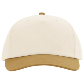 Richardson 356 Five Panel Relaxed Gramps Cap - Cream/Cream/Wheat