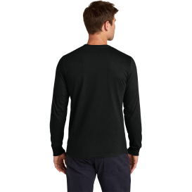 Jerzees 363L Classics Unisex Cotton Long Sleeve T-Shirt - Black Ink