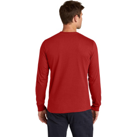Jerzees 363L Classics Unisex Cotton Long Sleeve T-Shirt - True Red