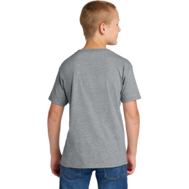Jerzees 363Y Classics Youth Cotton T-Shirt - Athletic Heather