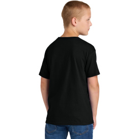 Jerzees 363Y Classics Youth Cotton T-Shirt - Black Ink