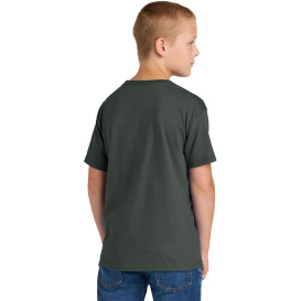 Jerzees 363Y Classics Youth Cotton T-Shirt - Charcoal Gray