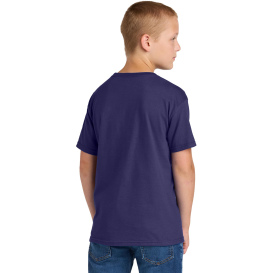 Jerzees 363Y Classics Youth Cotton T-Shirt - Deep Purple
