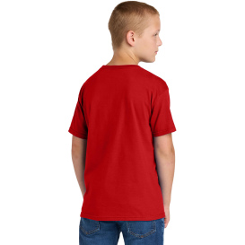 Jerzees 363Y Classics Youth Cotton T-Shirt - Fiery Red