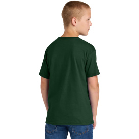 Jerzees 363Y Classics Youth Cotton T-Shirt - Forest Green