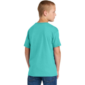 Jerzees 363Y Classics Youth Cotton T-Shirt - Scuba Blue
