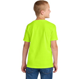 Jerzees 363Y Classics Youth Cotton T-Shirt - Safety Green