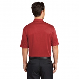Nike 373749 Dri-FIT Pebble Texture Polo - Varsity Red