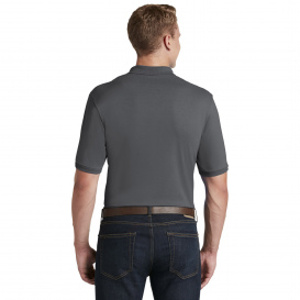 Jerzees 437M SpotShield Jersey Knit Sport Shirt - Charcoal Grey
