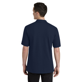 Jerzees 443M Unisex Premium Ring Spun Cotton Pique Sport Shirt - J Navy