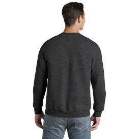 Jerzees 4662M Super Sweats NuBlend Crewneck Sweatshirt - Black Heather