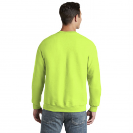 Jerzees 4662M Super Sweats NuBlend Crewneck Sweatshirt - Safety Green