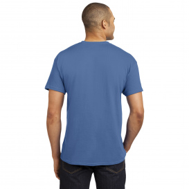 Hanes 5170 EcoSmart 50/50 Cotton/Polyester T-Shirt - Carolina Blue
