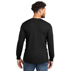 Jerzees 560LS Premium Blend Ring Spun Long Sleeve T-Shirt - Black Ink