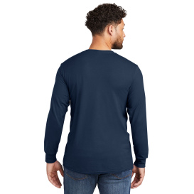 Jerzees 560LS Premium Blend Ring Spun Long Sleeve T-Shirt - J.Navy