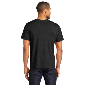 Jerzees 560M Premium Blend Ring Spun T-Shirt - Black Ink Heather