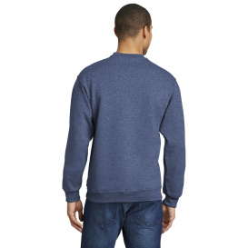 Jerzees 562M NuBlend Crewneck Sweatshirt - Vintage Heather Blue