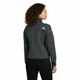 The North Face NF0A8C5H Ladies Double-Knit 1/2-Zip Fleece - Asphalt Grey
