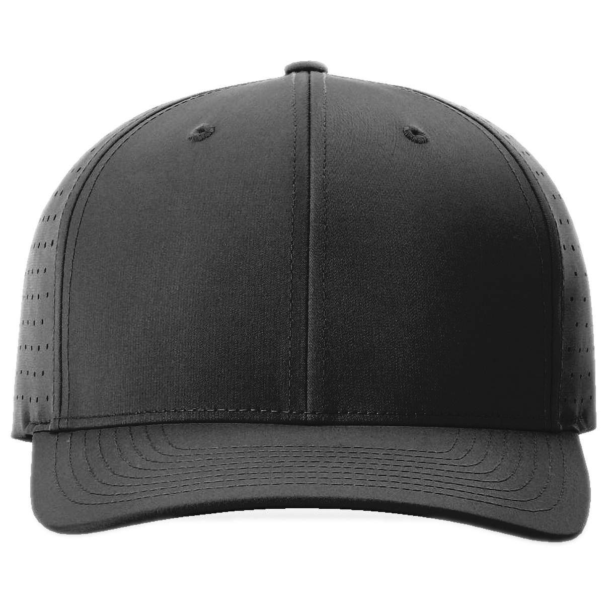 Richardson 632 Laser Perf R-Flex Snapback Cap - Black