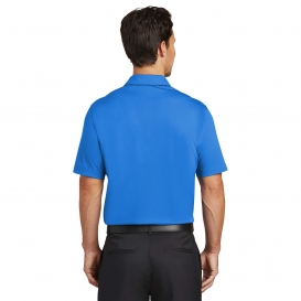 Nike 637167 Dri-FIT Vertical Mesh Polo - Brisk Blue