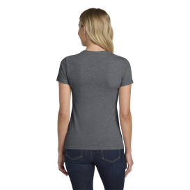 Gildan 64000L Softstyle Women\'s T-Shirt - Graphite Heather