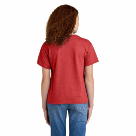 Gildan 67000B Youth Softstyle CVC Tee - Red Mist