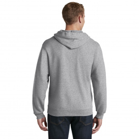 Jerzees 993M NuBlend Full-Zip Hooded Sweatshirt - Athletic Heather
